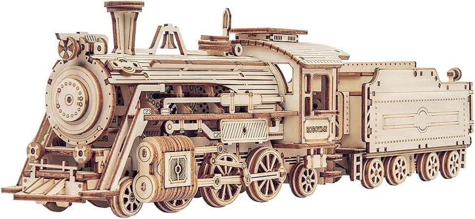 Robotime Former des Kits de modèle de Puzzle 3D Artisanat de Construction mécanique d'auto-Assemblage pour Les Enfants, Les Adolescents et Les Adultes