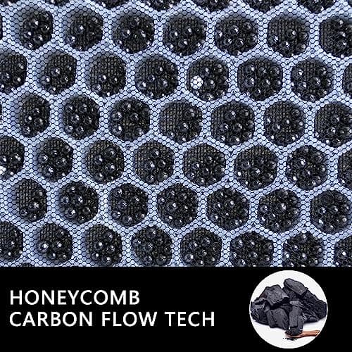 Ywooon Filtre à Air pour Tesla Model 3 Model Y Filtre à Charbon Actif, Filtres à Air d'habitacle HEPA Filtre d'admission de Climatisation Accessoires de Voiture de Remplacement (2 paquets)