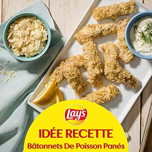 Lay's Chips Nature Barbecue saveur 45 g - Lot de 20