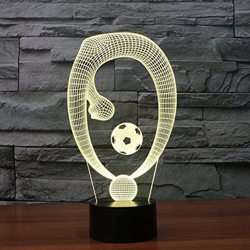 HPBN8 Ltd 3D Jiu Jitsu LED Lampe Art Déco Lampe Lumières LED Décoration Lampes Touch Control 7 Couleurs Change Veilleuse USB Powered Enfants Cadeau Anniversaire Noël Cadeaux