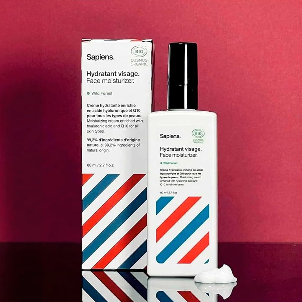 Sapiens Kit Rasage Barbier | Rasoir Coupe Choux Barbe, 120 Lames de Rasoir, Gel de Rasage Transparent, Hydratant Visage AprĂšs Rasage, Pochoir Contours