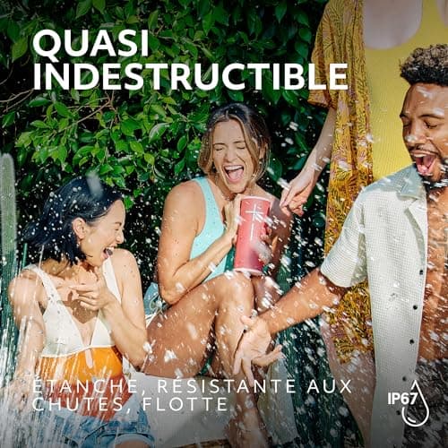 Ultimate Ears MEGABOOM 4, Enceinte Bluetooth Portable étanche avec Un Son Puissant à 360 degrés, Enceinte Flottante offrant Une autonomie de 20 Heures et Une portée de 45 m - Bleu