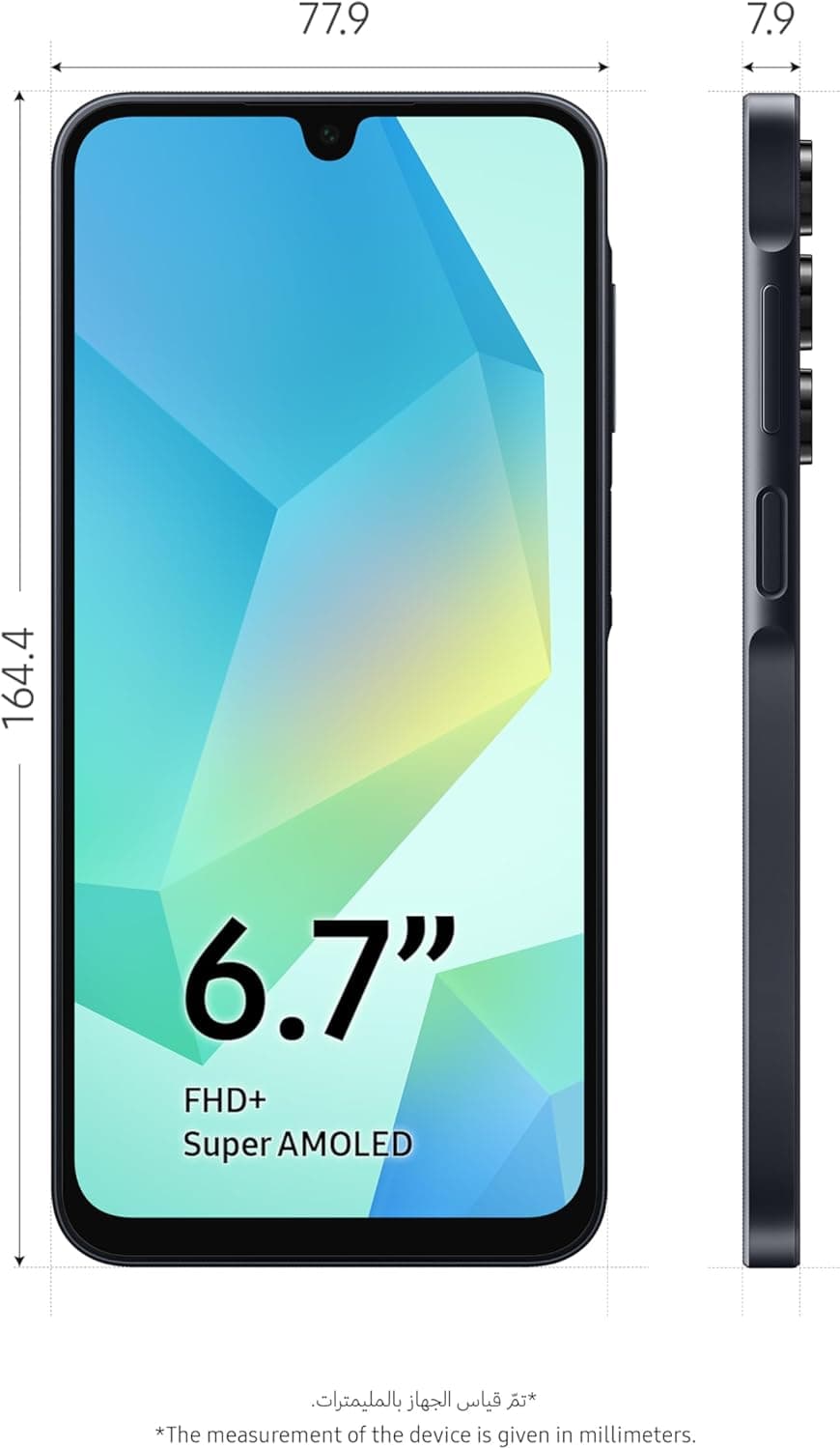 Samsung A165F/DSB Galaxy A16, Dual, 128GB 4GB RAM, Noir