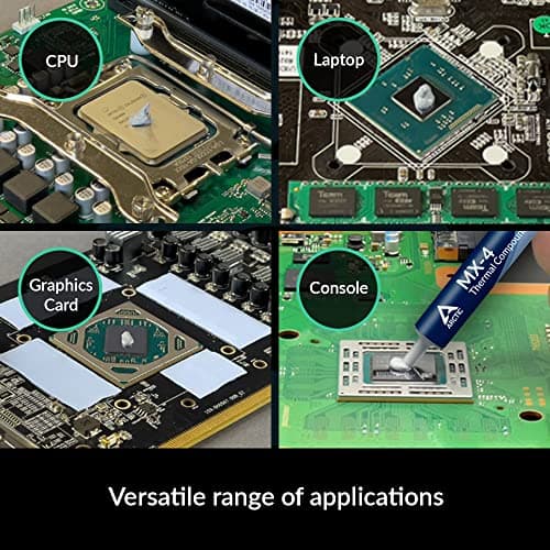 ARCTIC MX-4 (Spatule INCL, 4 g) - Pâte Thermique de Haute Performance pour Tous Les processeurs (CPU, GPU - PC, PS4, Xbox), conductivité Thermique très élevée, Longue durée de Vie, Application sûre