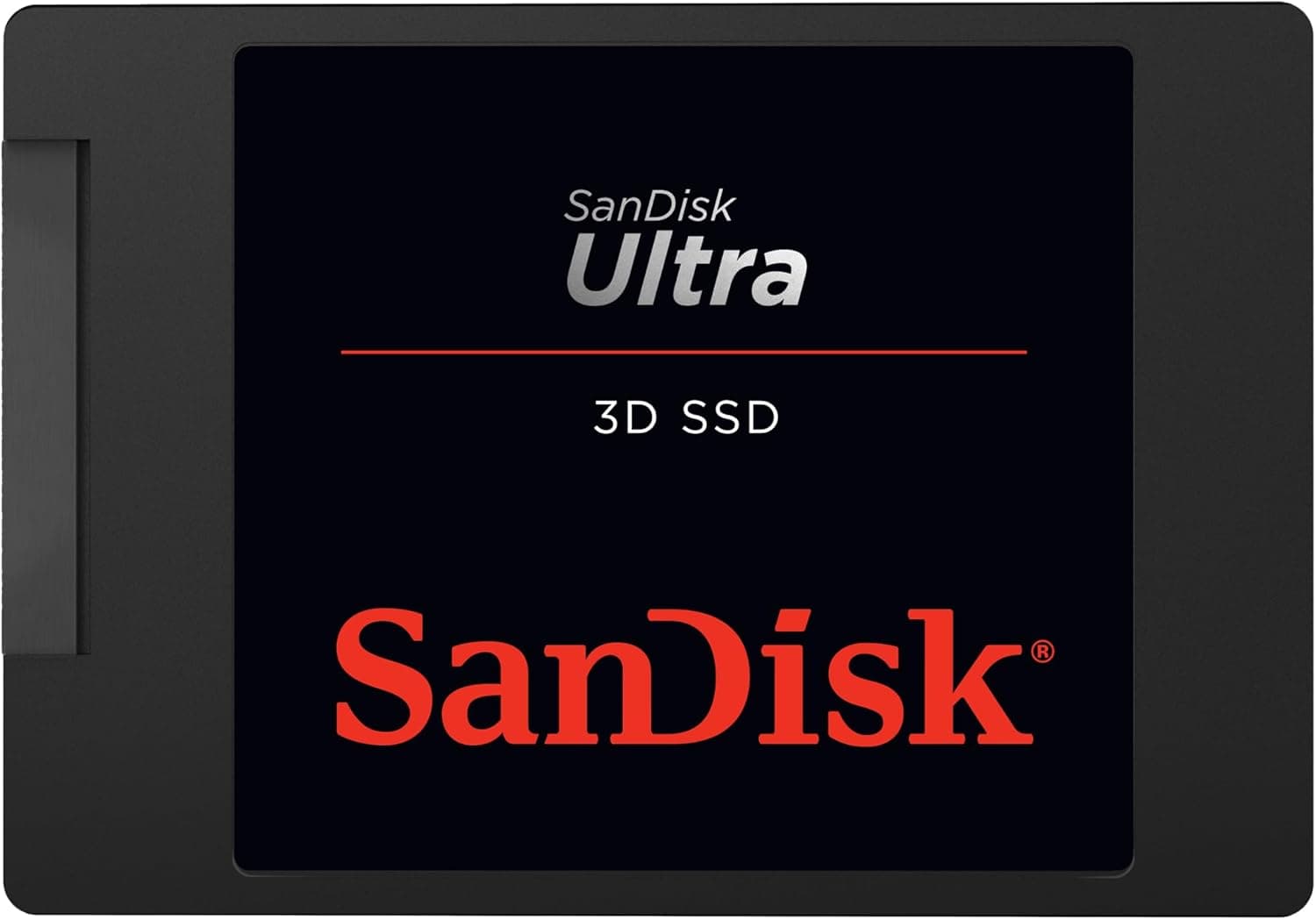 SanDisk Ultra 3D, 500 Go Disque SSD 3D, jusqu'à 560 MB/s, SATA 2,5"