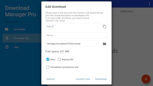 Download Manager Pro for Fire TV