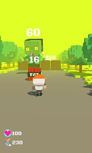 Pixel Hunter Zombie Rush