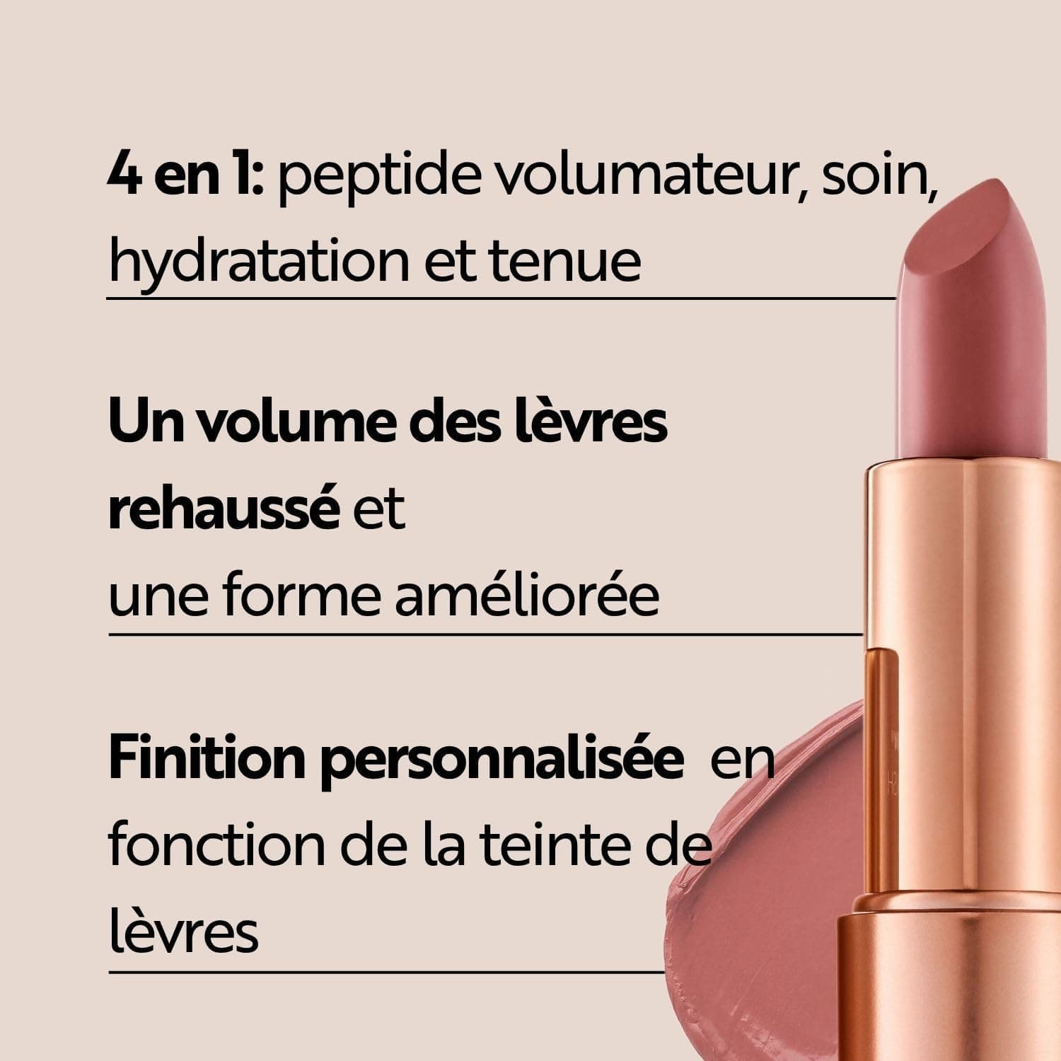 M. Asam Magic Finish Rouge À Lèvres Amande (4 g)