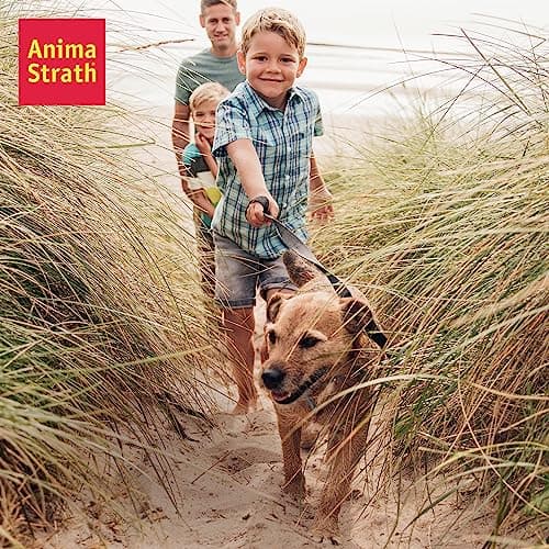 ANIMA-STRATH - Supplément de Levure Végétale - pour Chiens - 61 Micronutriments - Favorise la Santé - Garnitures de Nourriture pour Chiens - Végétarien - Granulés - 100g