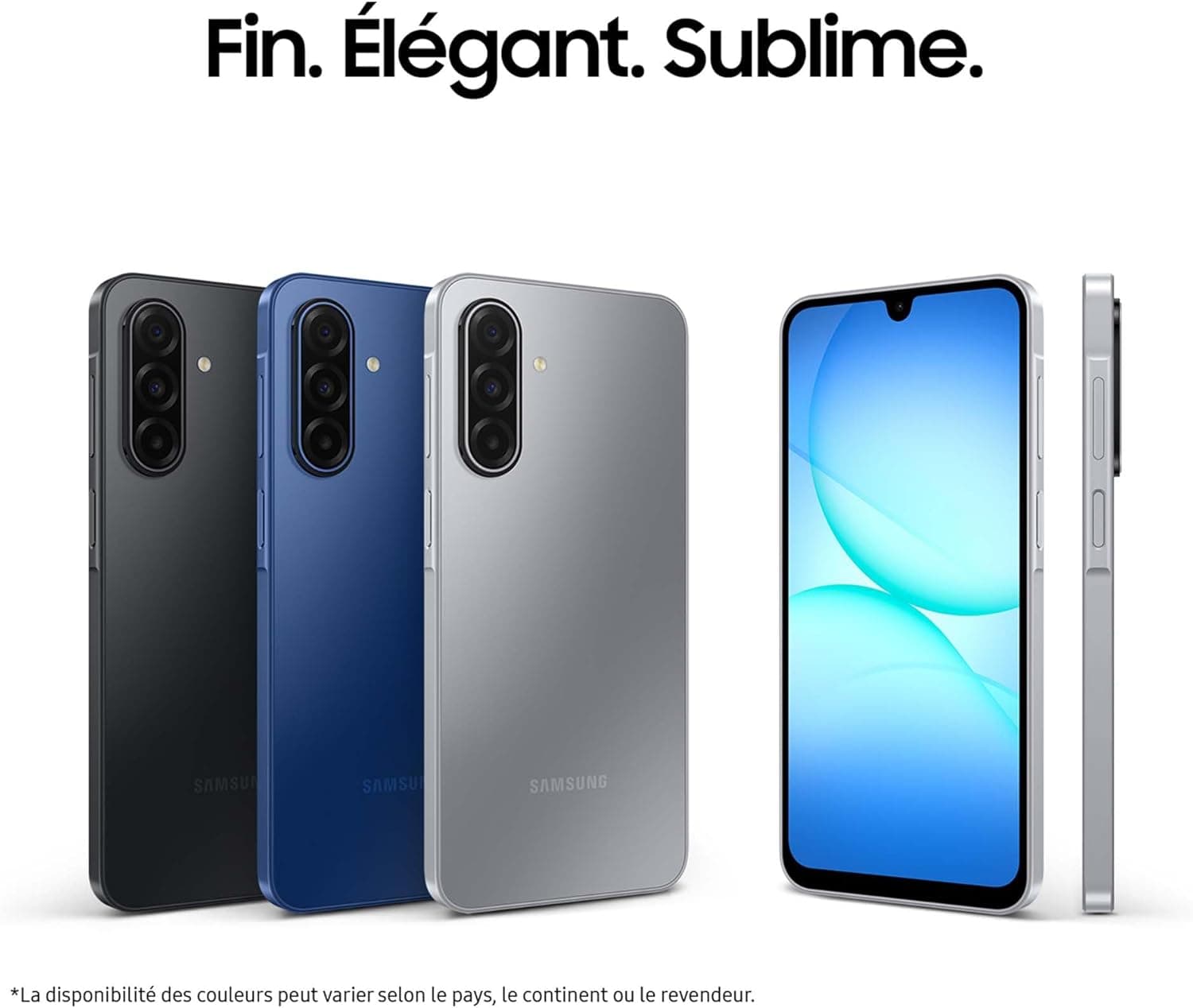 Samsung Galaxy A17 5G 128 Go, Smartphone Android déverrouillé, écran 6,7", Batterie 5000 mAh, Gris, Version FR