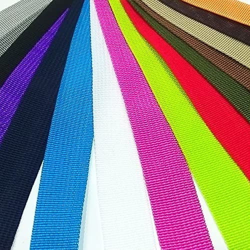25 Métre Ruban de Sangle en Nylon, Sangle de Sac, Ruban de Sac à Dos, 16 Couleurs/5 mesures, Travaux Manuels, Craft, Bagage, Ceinture, Sangle de Sac à Dos de Voyage, (Brun 303, 20 mm)
