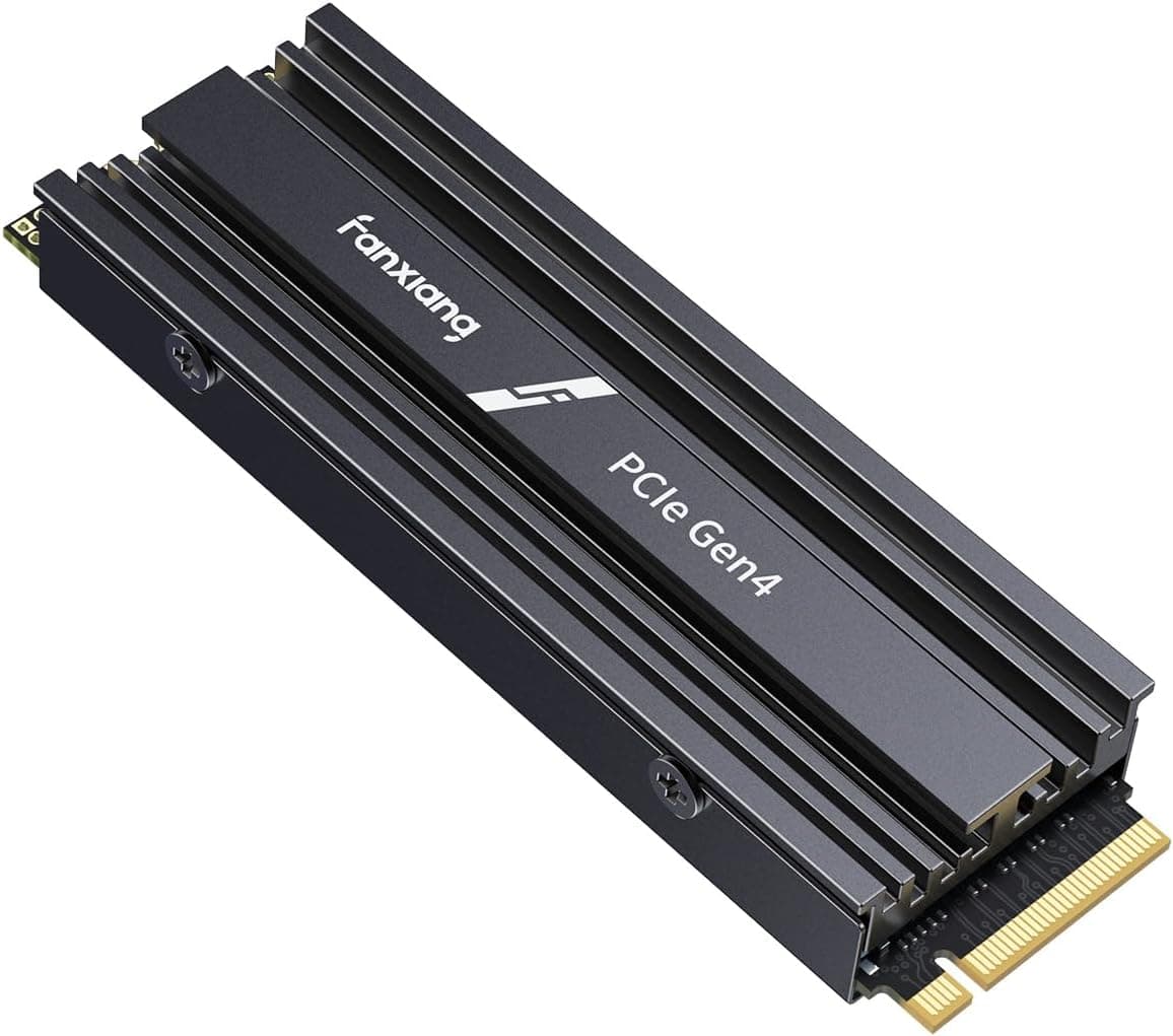fanxiang S880E SSD 1To NVMe M.2 PCIe Gen4x4 avec dissipateur