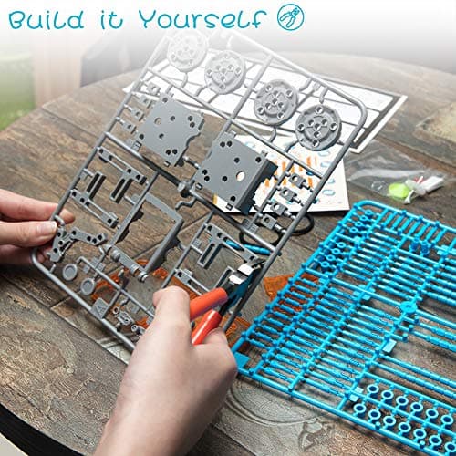 Bravmate Robot Solaire pour Enfant,14 en 1 Kit à Construire de 190 Pièces Energie Solaire et Batterie Double DIY Cadeau pour Les Garçons de 10+ Ans