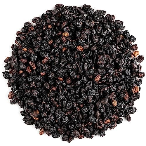 Sureau Baie Noir Biologique Sambuca - Baies Entières De Sambucus - Sureau Noir Infusion Baie Sureau Seche Baies Seches De Sureau The Sureau