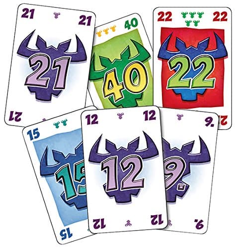 GIGAMIC - 6 Qui prend ! - Le jeu d'ambiance intergénérationnel dans son nouveau format Boite Biseau ! - Jeu de société - De 2 à 10 joueurs - A partir de 8 ans.