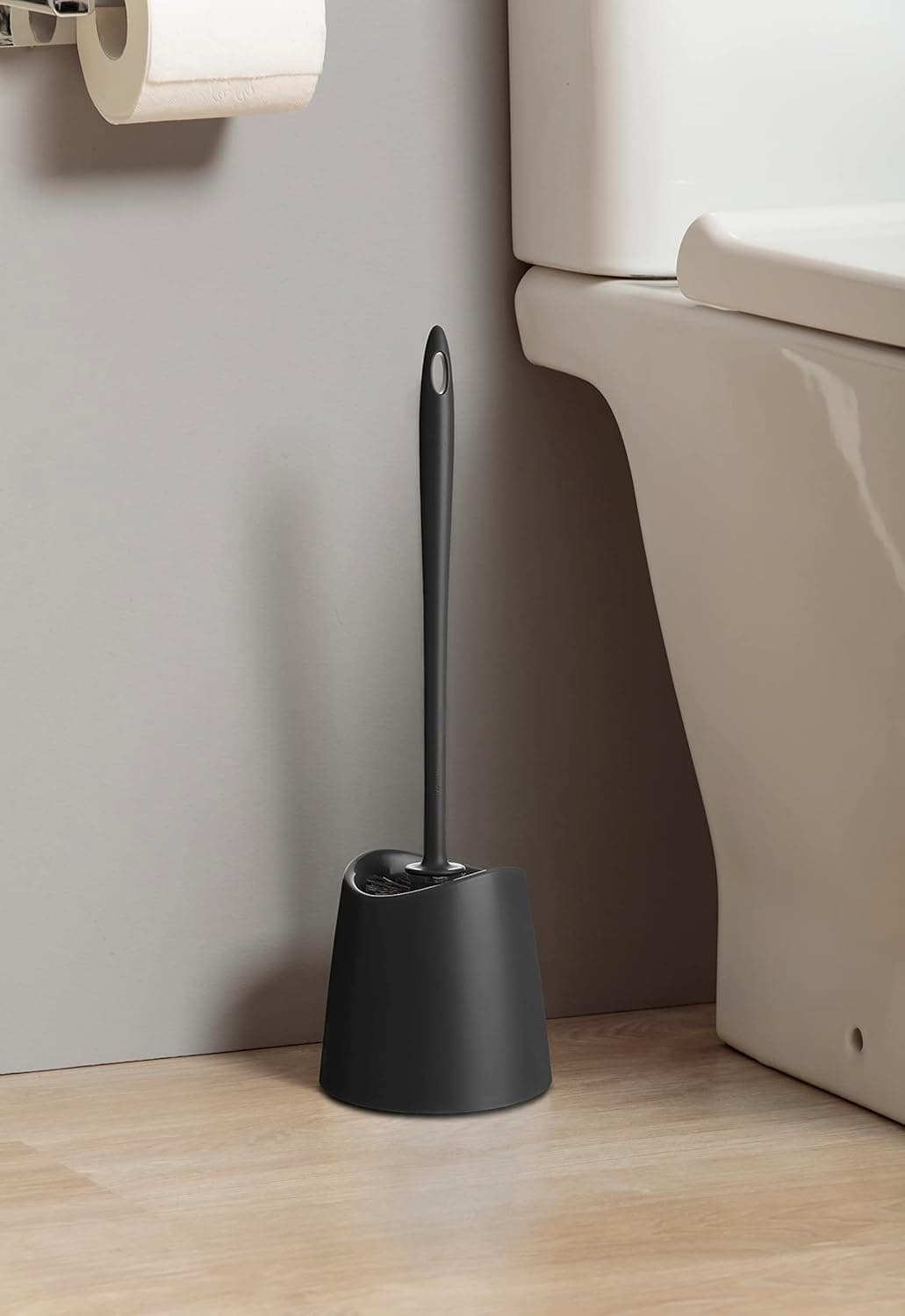 TATAY Brosse Toilettes WC, Brosse Fixe Durable Hygiène, 12 x 12 x 38 cm