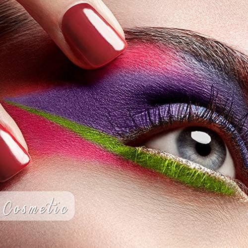 Colorant résine époxy Métalliqu - 60g Poudre Mica Pigment de résine époxy pour Epoxy Resin, Fabrication de Savon - Mica Powder Naturel pour Art de Résine, Peinture, Nail Art, Bombe de Bain (Rose)