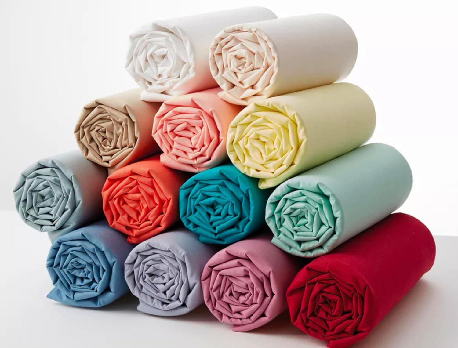 Lot de 5 Draps Housses 100% Coton - Envoi Aléatoire (90 X 190 cm)