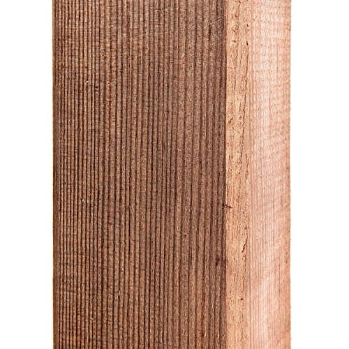 HaGa® Lot de 10 poteaux en bois de pin robuste marron. Dimensions : 100 cm - 7 cm x 7 cm - Pression imprégnée pour une longue durée de vie - Rabotés et biseautés pour un aspect professionnel