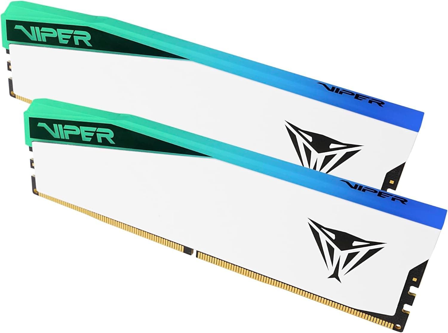 Patriot Viper Elite 5 RGB DDR5 32GB (2 x 16GB) 6000MT/s Kit - PVER532G60C30KW | Tension : 1,35 V. Prend en charge Intel XMP et AMD EXPO. Type de module : UDIMM.