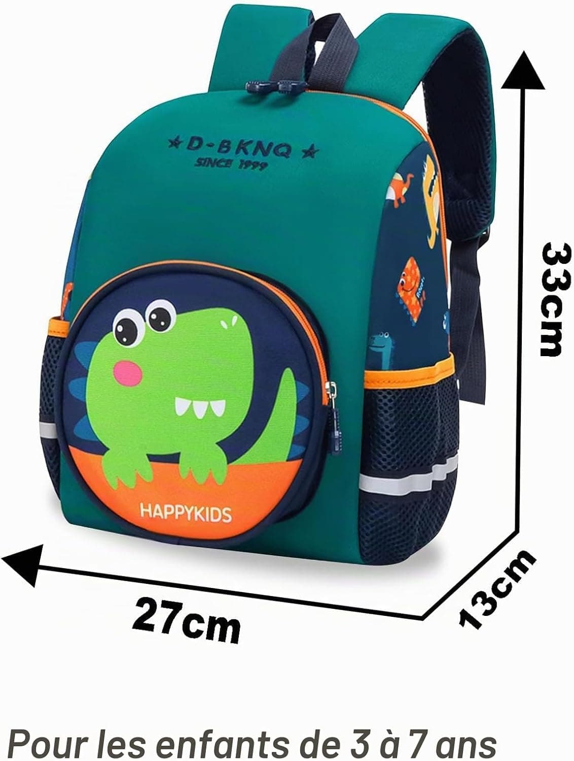 Sac a Dos Maternelle Garçon, Cartable Dinosaure pour Enfants