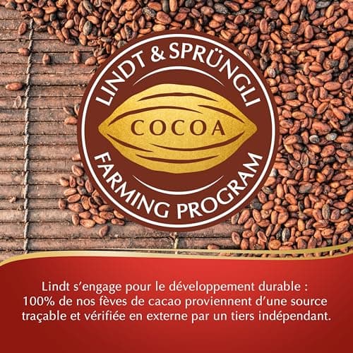 Lindt - Boîte CHAMPS-ÉLYSÉES Lait - Assortiment de Chocolats au Lait - Pralinés, Croustillants et Onctueux - Idéal pour Noël, 482g