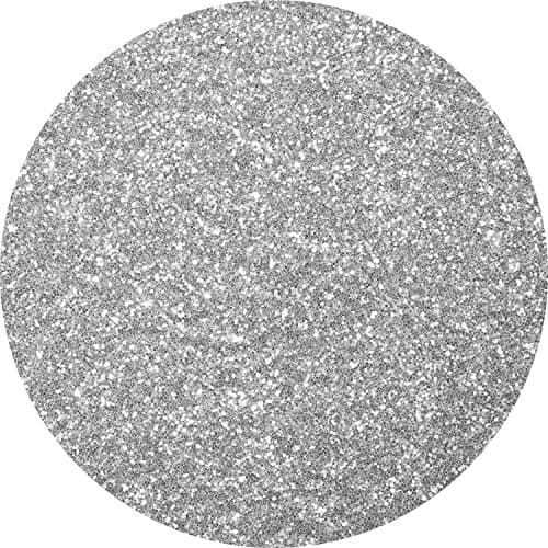 Paillettes pour Résine Argent Métallique Cristaux for Époxy Artisanat Fines Paillettes Gobelets Fondant de cire 100g / 3.5oz