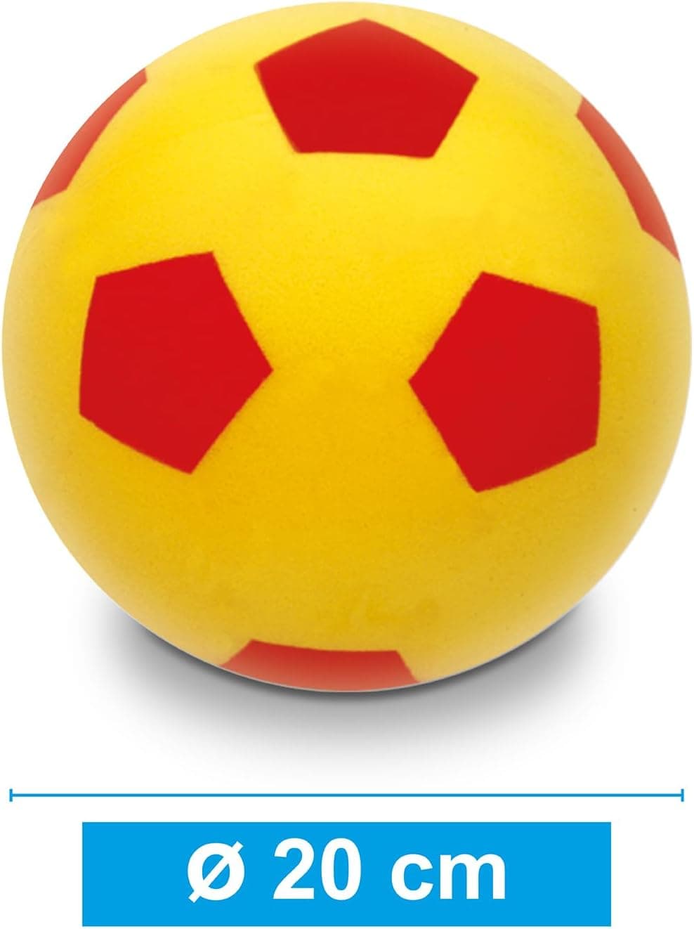 Mondo - MOO852 - Jeu de Plein Air - Ballon foot mousse - D20 cm - Modèle aléatoire