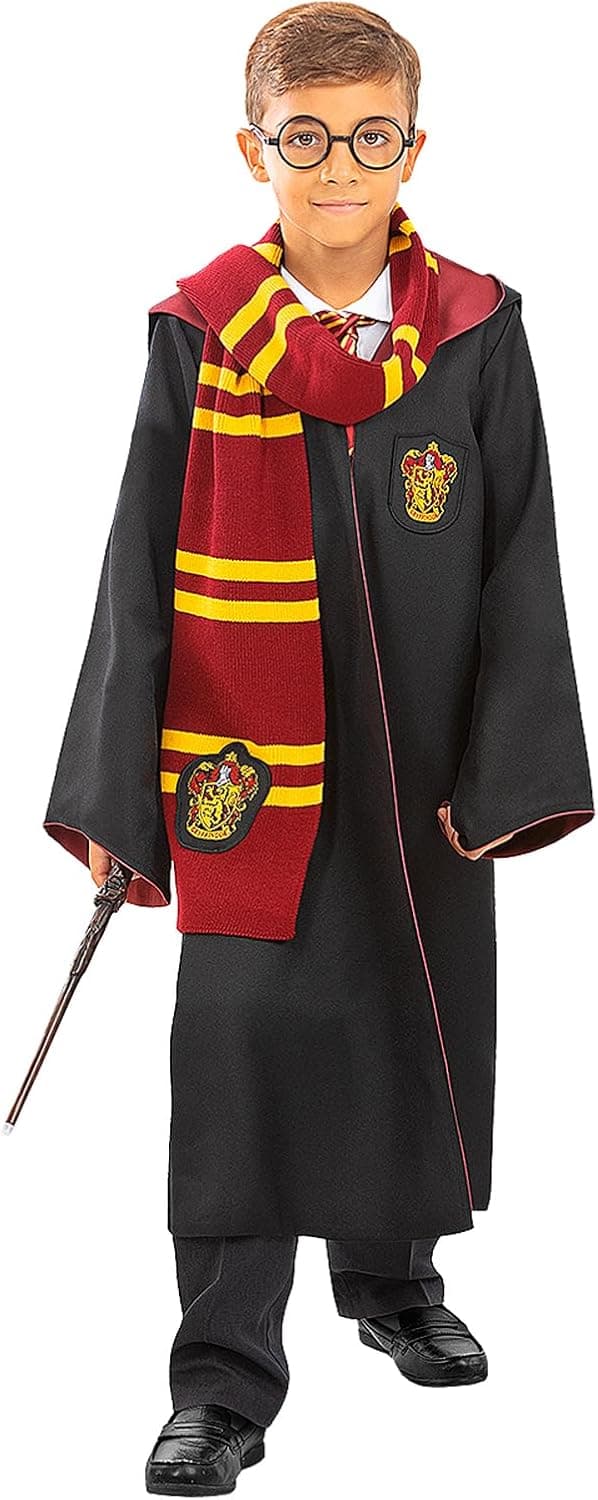 Funidelia | Écharpe Harry Potter - Harry Potter pour homme et femme Poudlard, Sorciers - Accessoires pour adultes, déguisements et accessoires pour Halloween, carnaval et fêtes