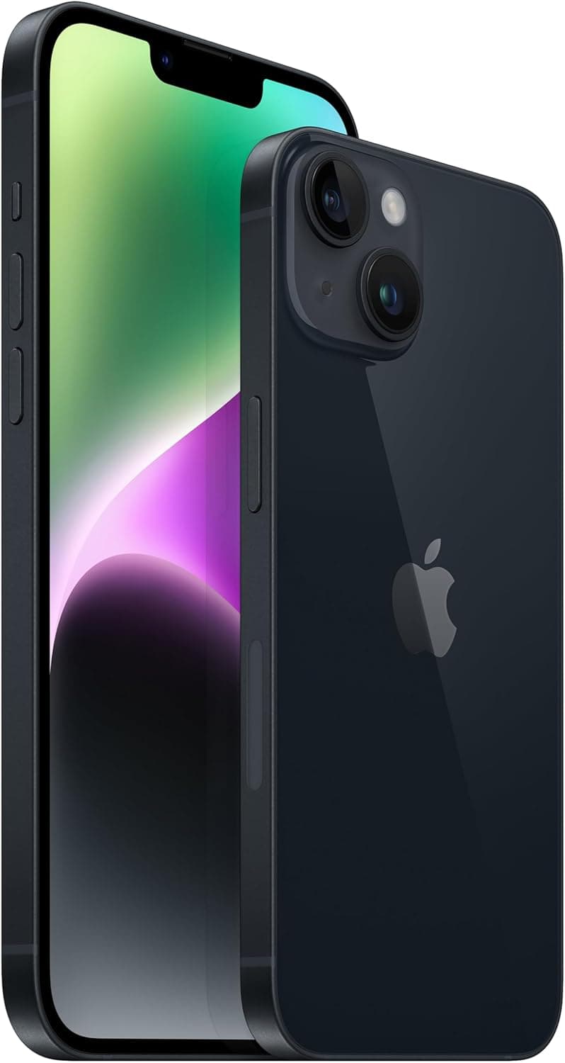 Apple iPhone 14, 128 Go, Minuit (Reconditionné)