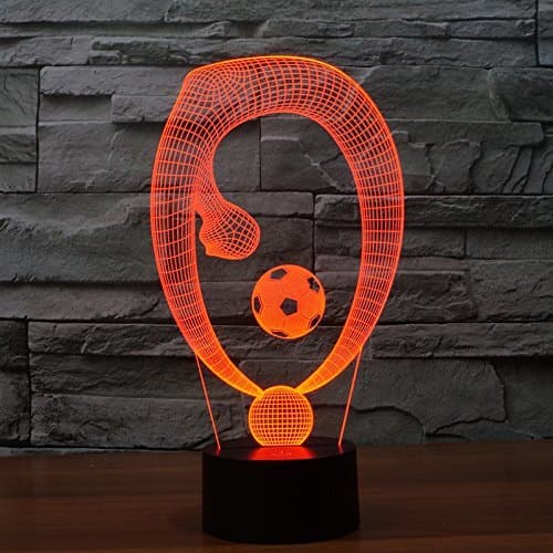 HPBN8 Ltd 3D Jiu Jitsu LED Lampe Art Déco Lampe Lumières LED Décoration Lampes Touch Control 7 Couleurs Change Veilleuse USB Powered Enfants Cadeau Anniversaire Noël Cadeaux