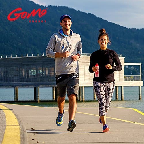 GoMo ENERGY® Boisson de vitalité 100% naturelle |Amélioration de l’endurance sans sucre | Plus d’énergie et de concentration | Végane hypocalorique édulcorée avec stevia | PINK GRAPEFRUIT 30 portions