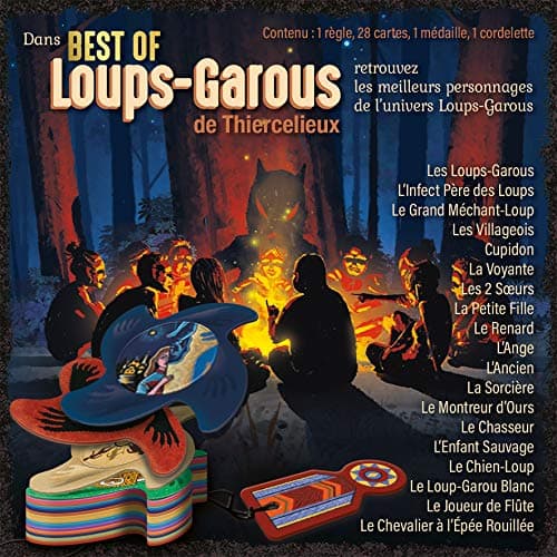 Loups-Garous de Thiercelieux - Edition Best of - Jeu de Société Original pour Adultes et Enfants dès 10 ans - Jeu de Cartes et Bluff - Jeu d'Ambiance de 8-28 joueurs - 30 min - Version Française