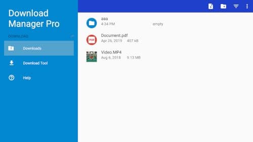 Download Manager Pro for Fire TV