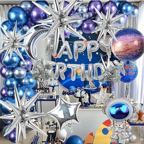 Disco Ballons, 8 Pièces Ballons en Aluminium Disco, Foil Ballons Disco, Ballon Disco Party, Décorations de Fête Disco, pour Fête de Danse Disco Fête d'Anniversaire Mariage Baby Shower