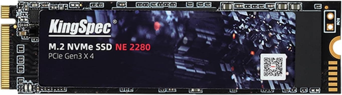 SSD KingSpec NE-512GB M.2 NVMe 2280 512 Go
