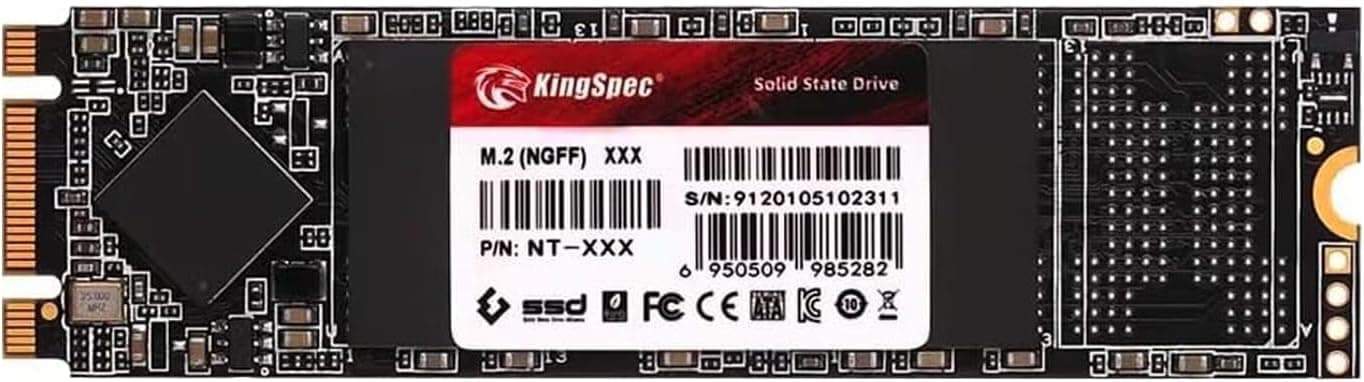 SSD KingSpec NT-512GB M.2 SATA NGFF 2280 512 Go