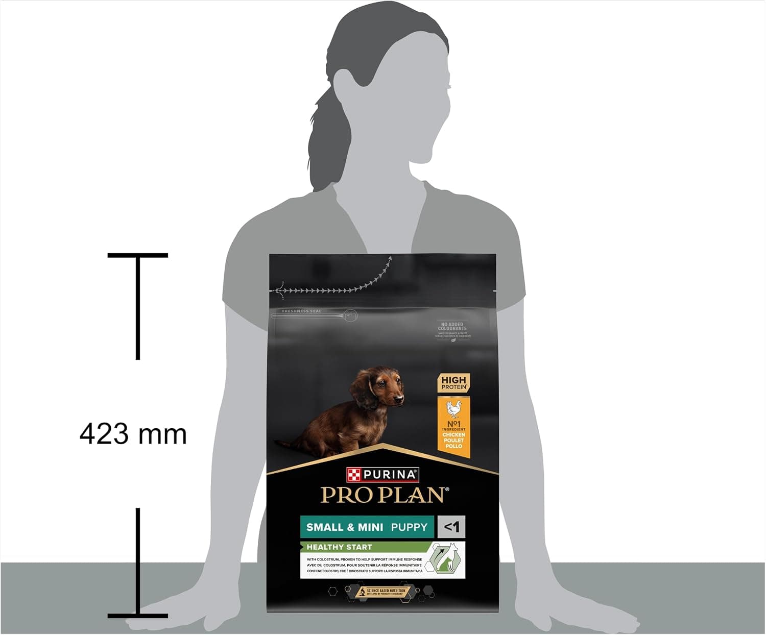 Purina Pro Plan - Small Mini Puppy Healthy Start Chien Poulet - 3 kg | Croquettes Chiot Petite Taille Saveur Poulet - Soutient la croissance et le système immunitaire du Chiot - Aliment complet