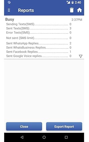 SMS Auto Reply PRO / Autoresponder / “Answering Machine”: auto reply with SMS or MMS to Missed Calls / Incoming Texts / WhatsApp, Facebook, Google Voice, once you would prefer not to be disturbed