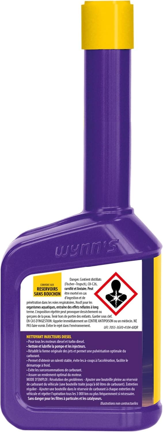 Wynn's Nettoyant Injecteurs Diesel & Système d'alimentation - 325 ML