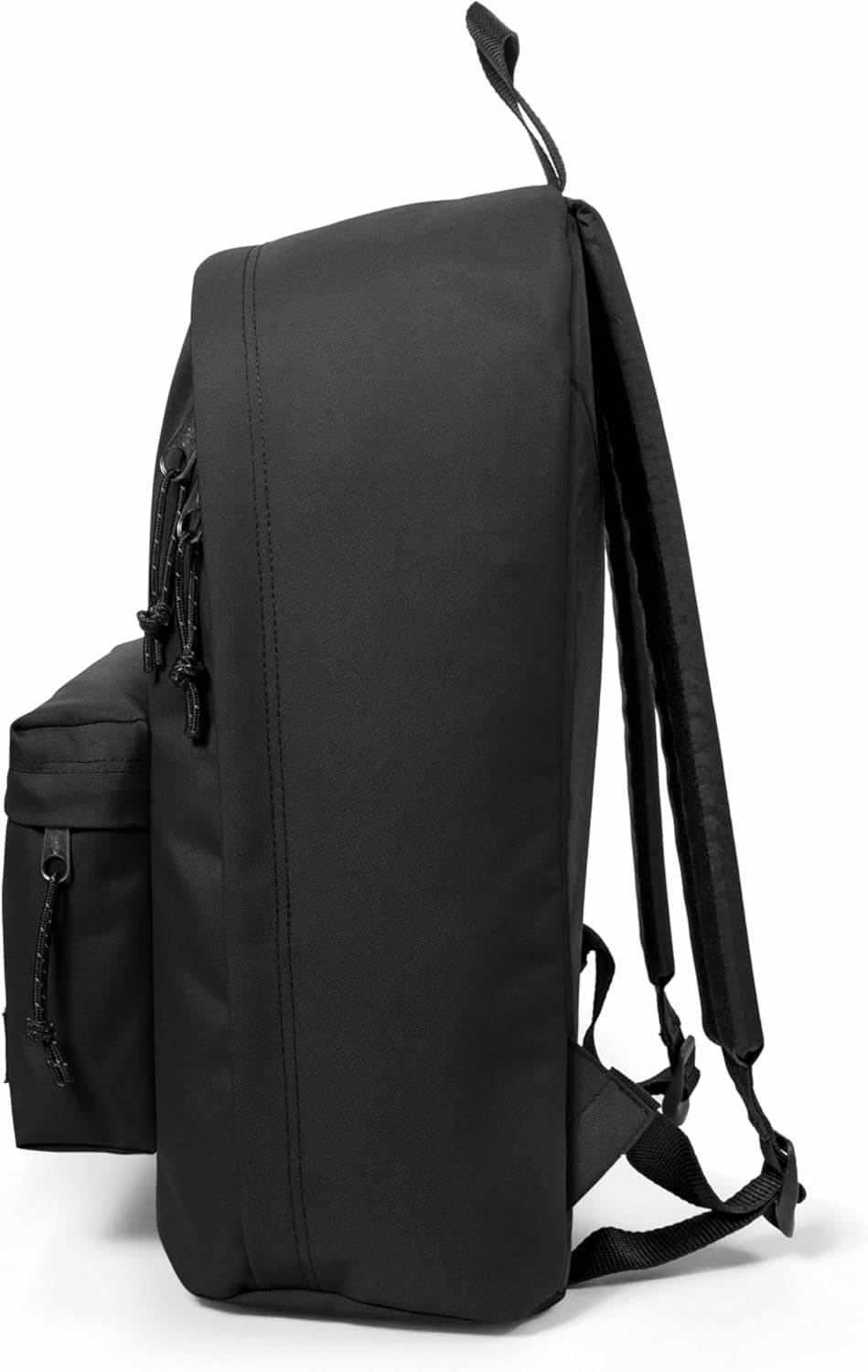 EASTPAK Out of Office Sac à dos 27L (44 x 29,5 x 22 cm), compartiment ordinateur 13–15”, sac école et travail résistant et déperlant avec bretelles rembourrées - BLACK