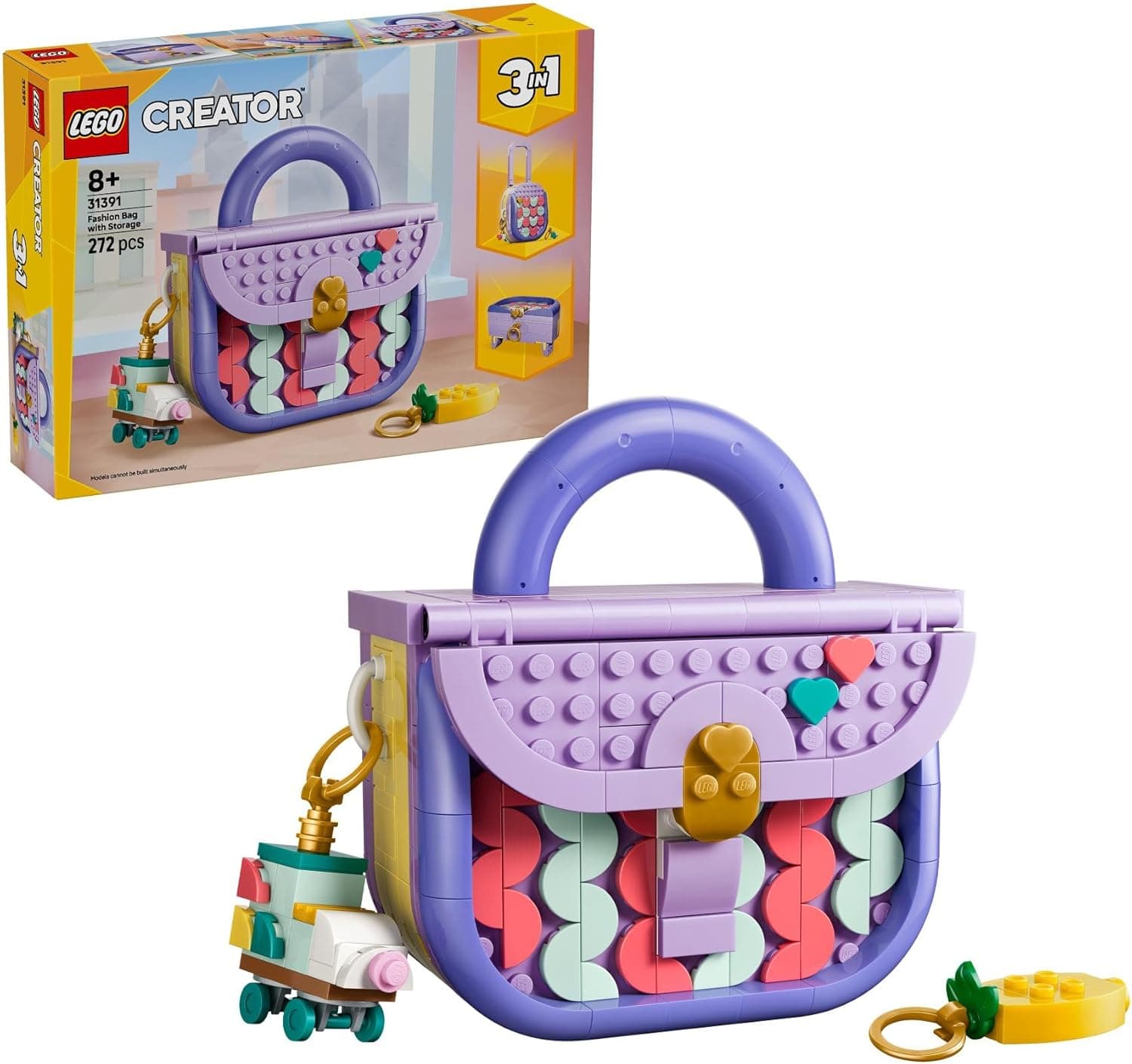 LEGO Creator 3-en-1 Sac Fashion avec Rangement 31391