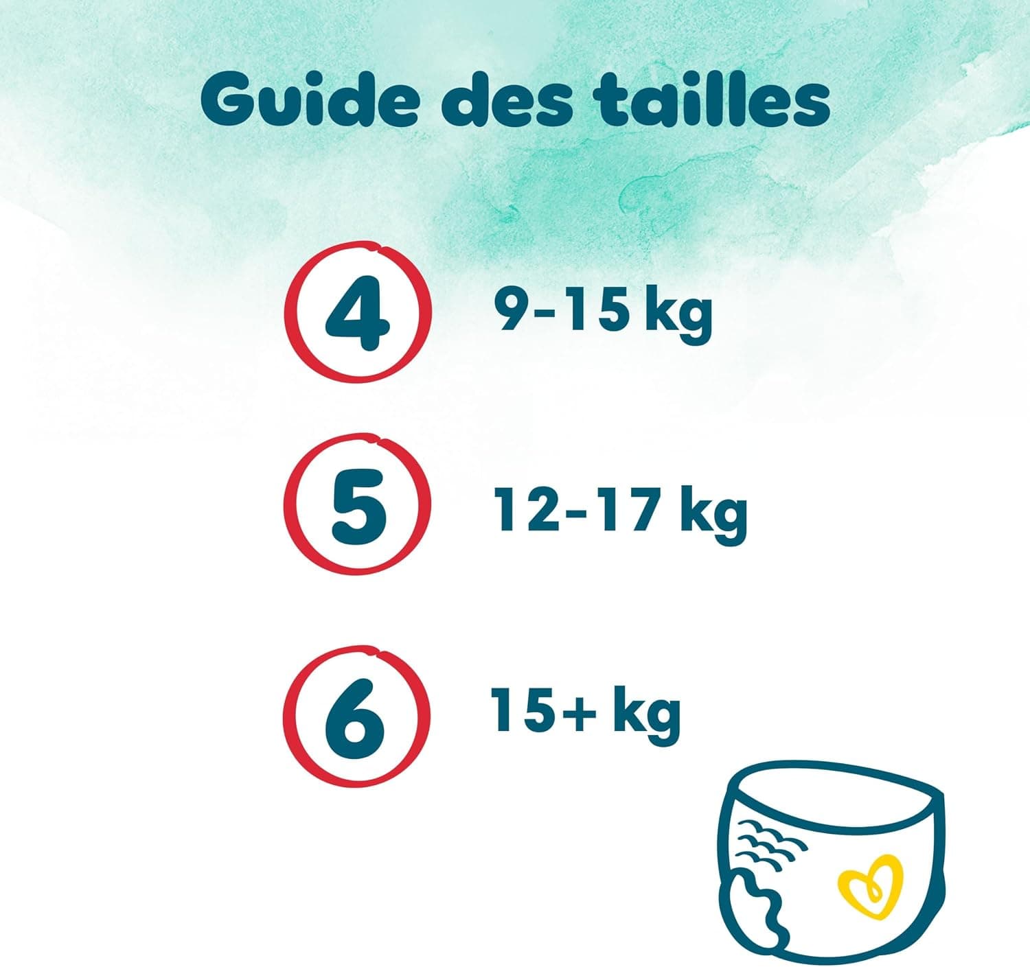 Pampers Harmonie Pants, Taille 4, 168 Couches-Culottes, 9-15kg, Protection Douce Pour La Peau Et Maintien Confortable 360°, Pack 1 Mois