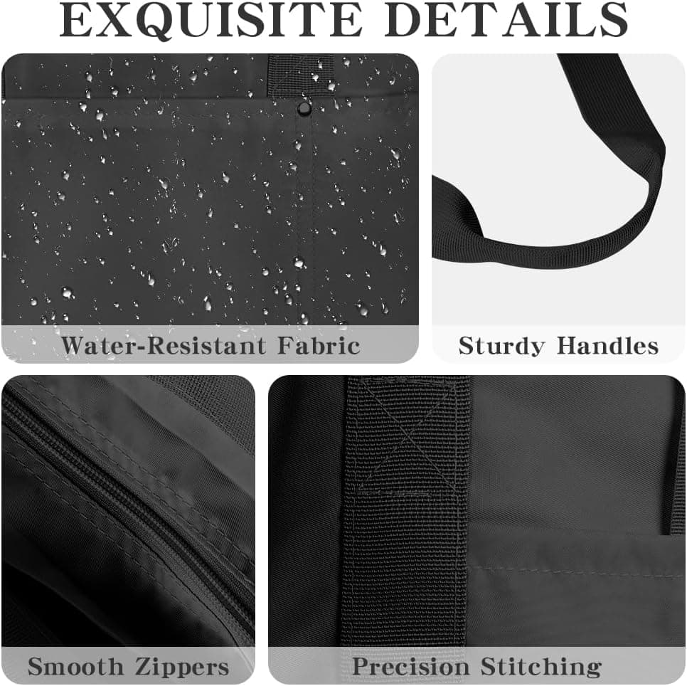Aucuu Sac a Main Femme Cabas, Sac Fourre-tout Pliable, Sacs Ordinateur, Sacs Fourre-tout Pliable et Léger pour Femme pour Voyage, Gym, Travail, École