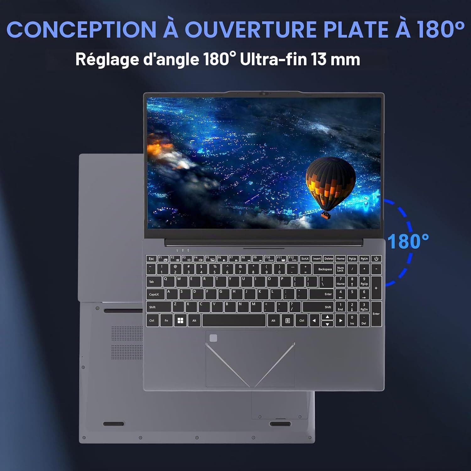 DREAMFYRE 15.6" Ordinateur Portable Ryzen 5 3500U 16GB DDR4 512GB SSD