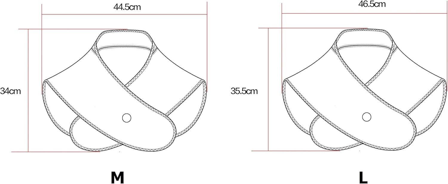 Thermrup Coussin chauffant à infrarouge lointain avec 3 niveaux de température (L)