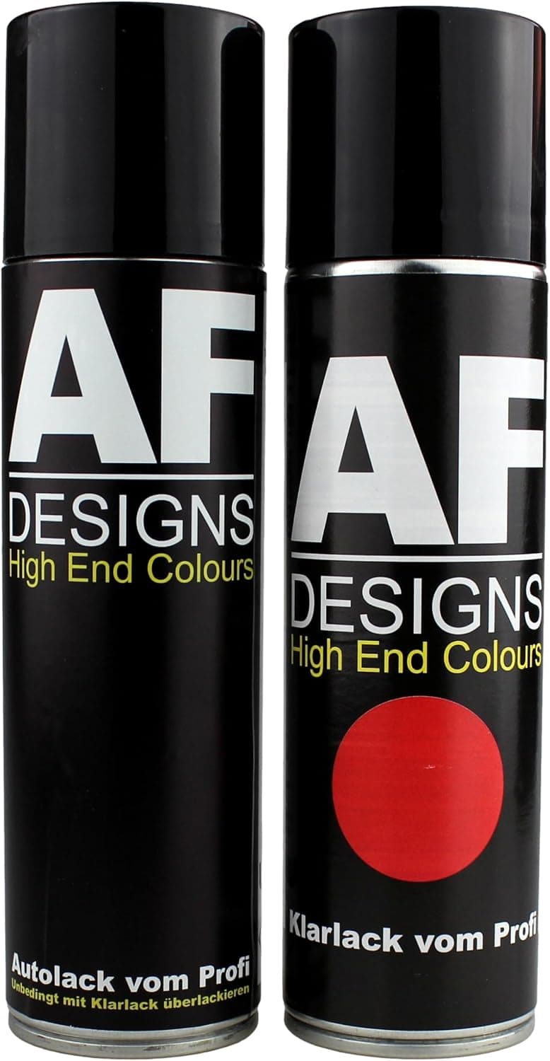 Alex Flittner Designs Bombe aérosol compatible avec MINI B43 HIGHCLASS GREY Metallic Vernis pour carrosserie automobile