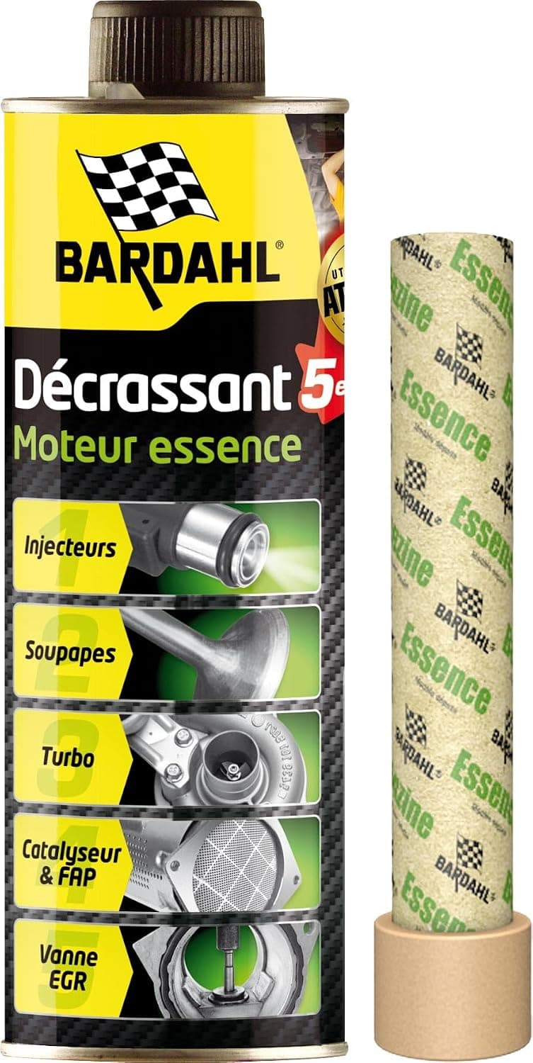 Décrassant moteur essence 500ml Bardahl (flacon)
