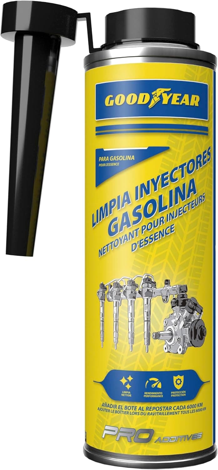 NETTOYANT POUR INJECTEURS D'ESSENCE GOODYEAR, Lot de 1