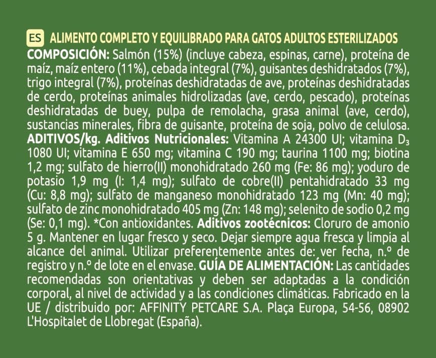 Ultima Stérilisé Adulte Saumon - Croquettes pour Chats - 10 kg